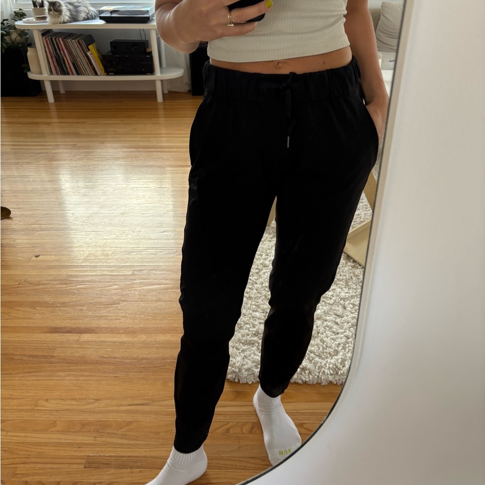 On the Fly Black 7/8 Pant Lululemon